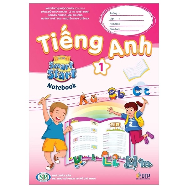 Tiếng Anh 1 i-Learn Smart Start - Notebook - Sách Bài Tập