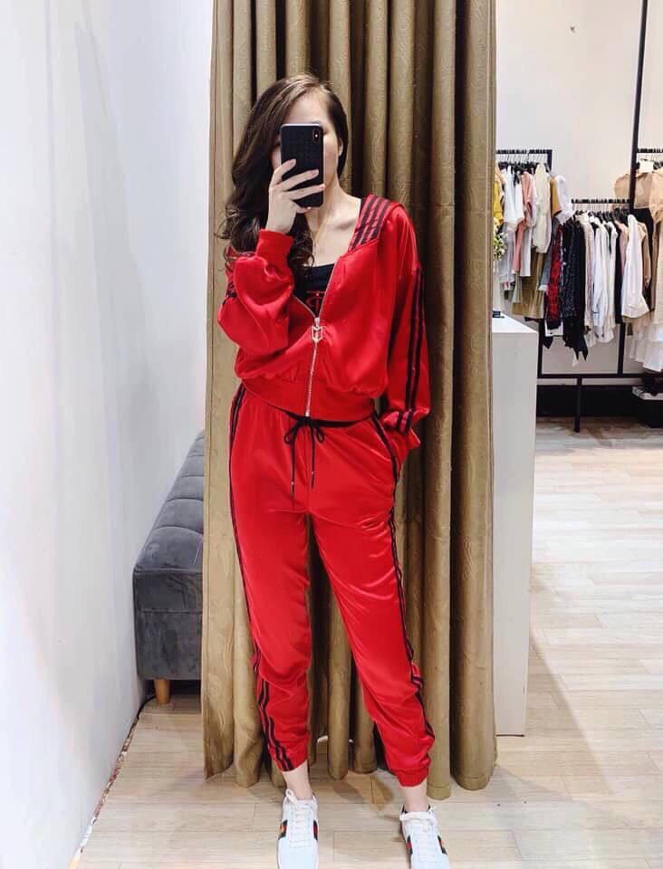 Sét bộ cotton thể thao nữ 3 món cực đẹp hàng cao cấp ld1019