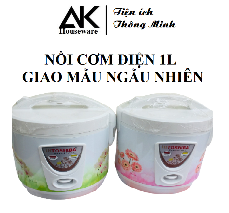 Nồi cơm điện 1l giá rẻ - 1 đến 3 người ăn