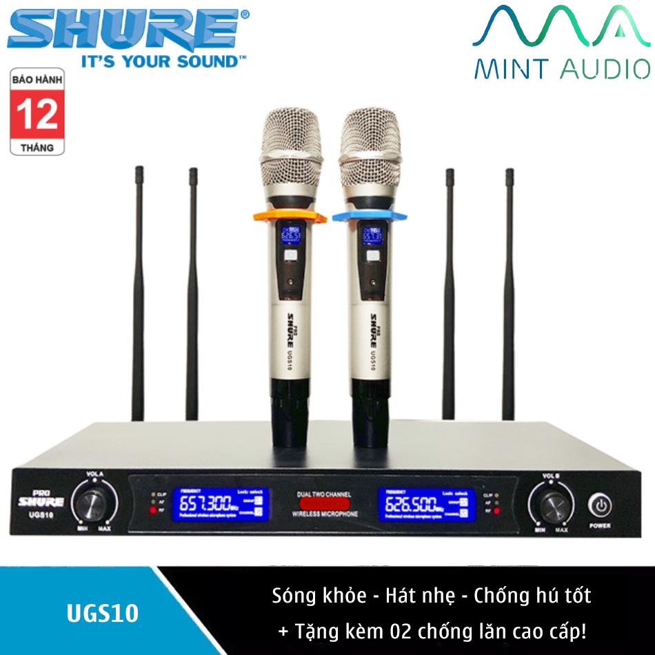 Micro karaoke không dây Shure UGS10