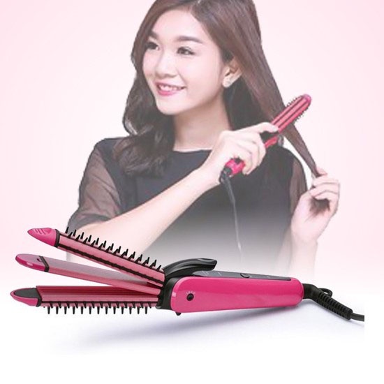 [FREESHIP❤️] MÁY UỐN TÓC , MÁY LÀM TÓC 3IN 1 NOVA  SIZE TO