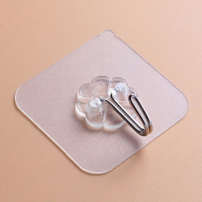 Móc Dán Tường Trong Suốt Siêu Dính Siêu Chắc - NTH