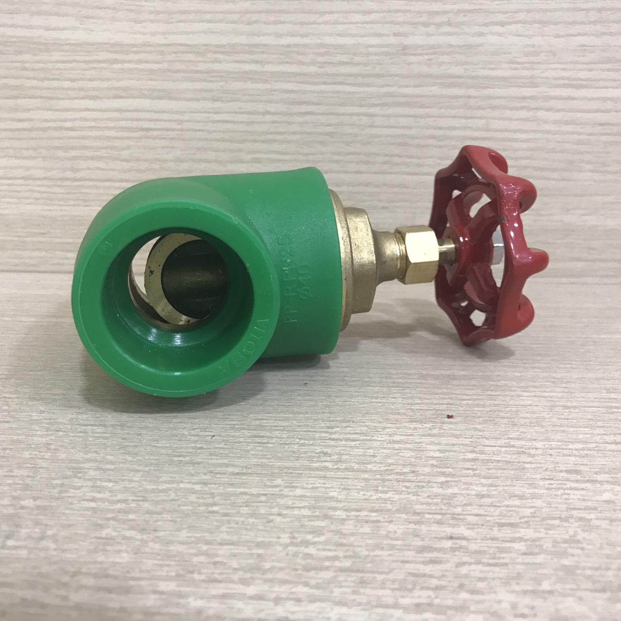 [HCM]Van cửa đồng PPR DN25 mở 100%