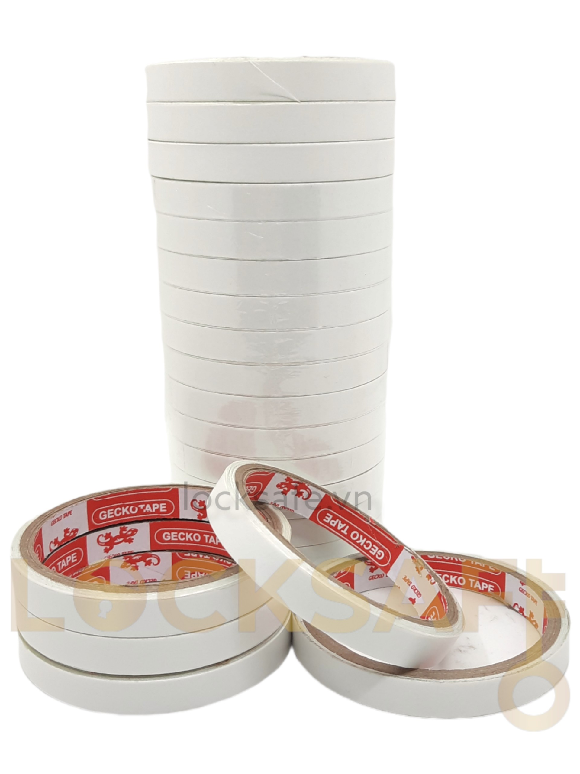 Băng Keo 2 Mặt Kích Thước Dày 1.2 cm, 2.4 cm