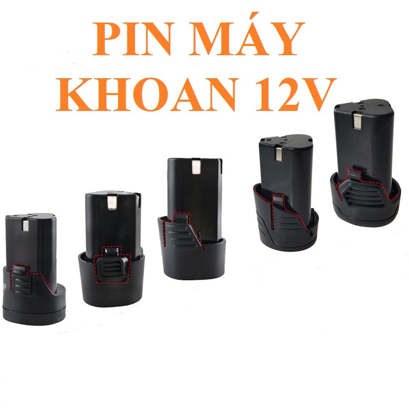 2 Pin máy khoan bắt vít cầm tay 12V 1500mAh