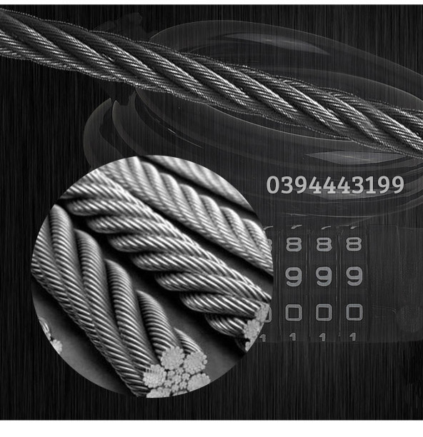 Khóa dây số chống trộm Xe đạp 4 số đổi được mật khẩu