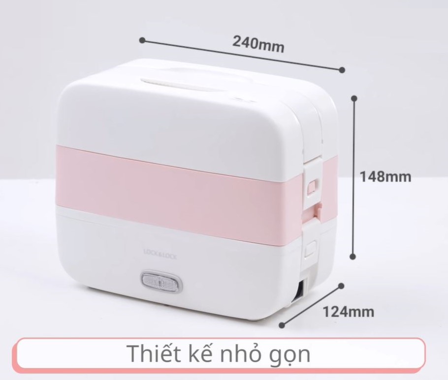 Hộp cơm điện LOCK&LOCK 1.7L - EJR236WHT
