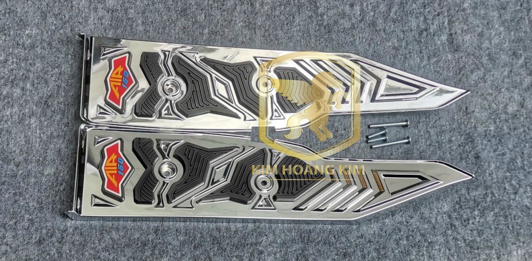 Thảm lót chân inox cho xe airblade 2023