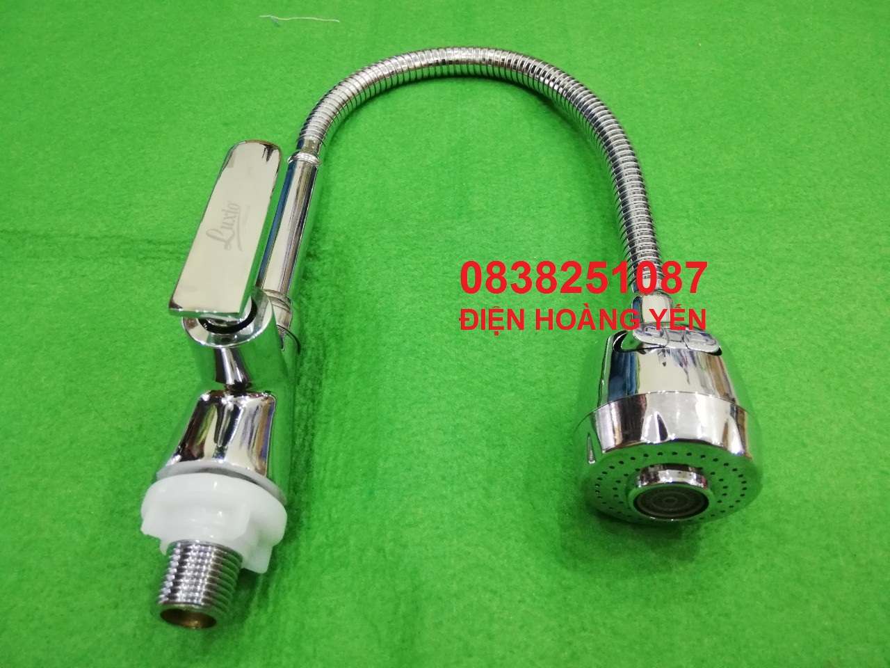 Vòi rửa chén lạnh cần lò xo