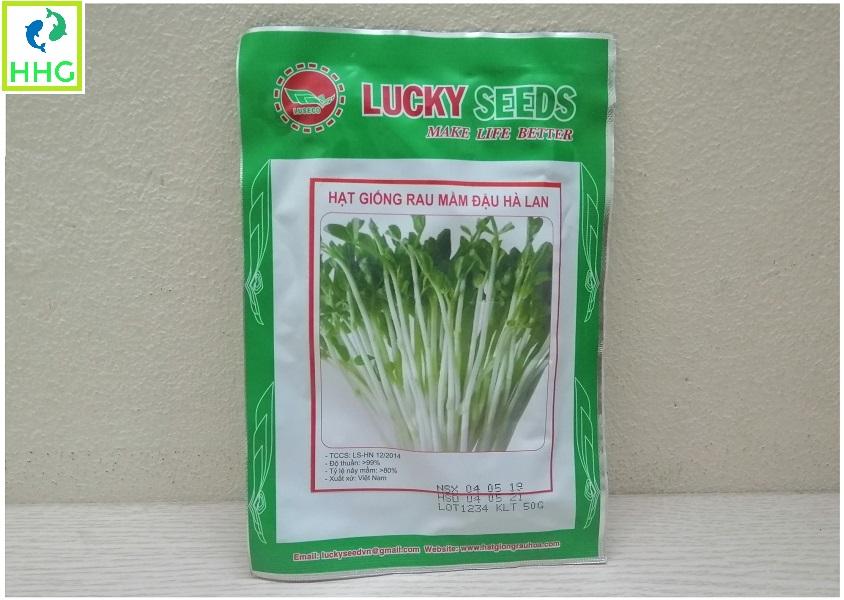 Hạt Giống Rau Mầm Đậu Hà Lan Gói 50G