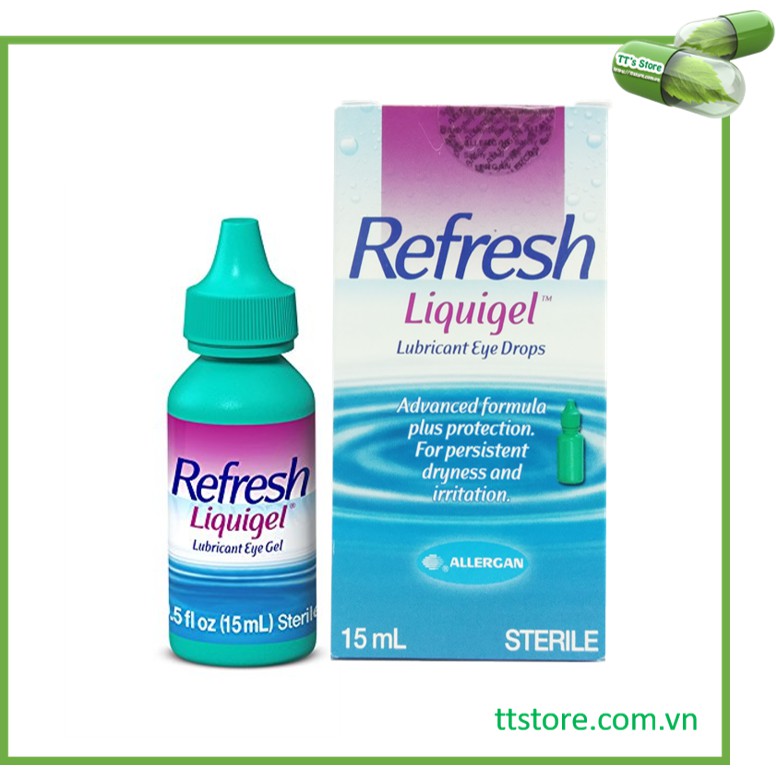 [HCM]Nước mắt nhân tạo Refresh Liquigel 15ml [liquidgel]
