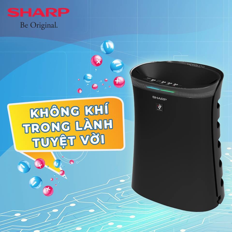 Máy lọc không khí bắt muỗi Sharp FP-GM50E-B (40m²)