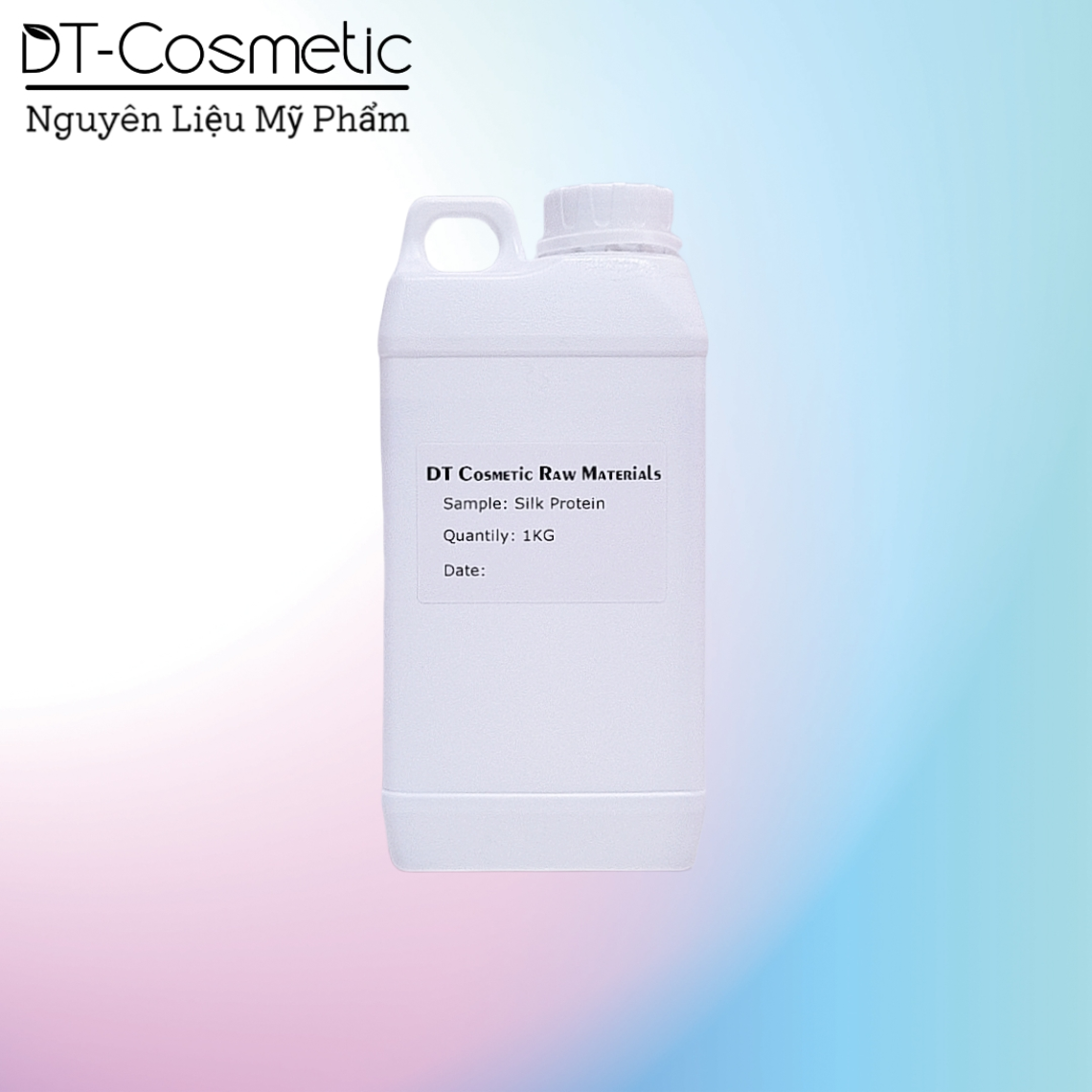 1kg silk protein - hoạt chất mềm mượt tóc không silicone - nguyên liệu mỹ phẩm