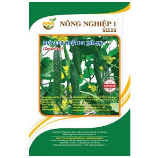 Hạt Giống Dưa Leo Nhật- Dưa Kiếm F1