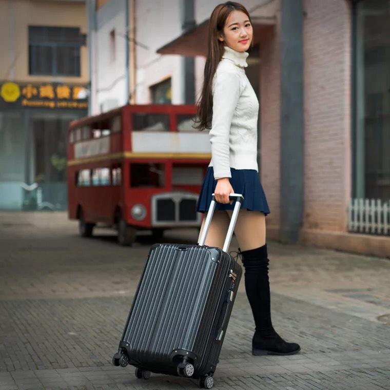 [ Free+Tặng gối chữ U ] Vali du lịch thời trang cá tính MS 856 Size 24