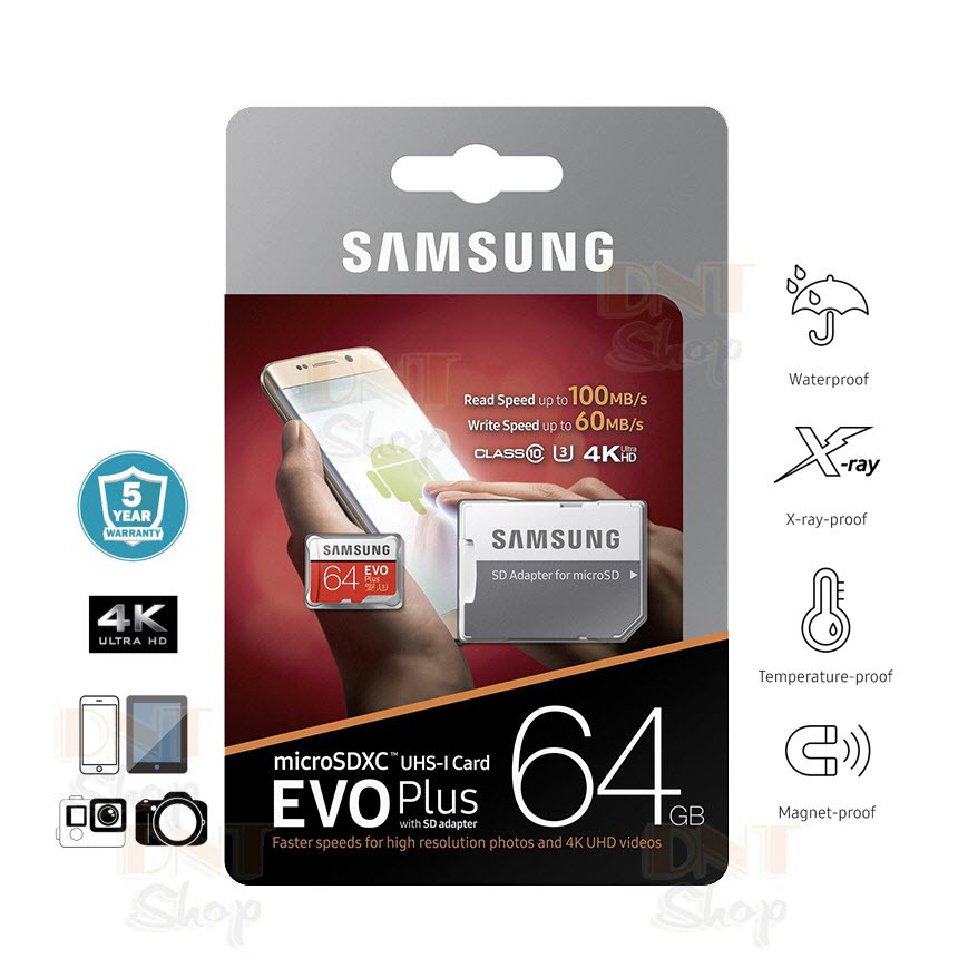 [Best Seller] Thẻ nhớ MicroSDXC Samsung Plus 64GB