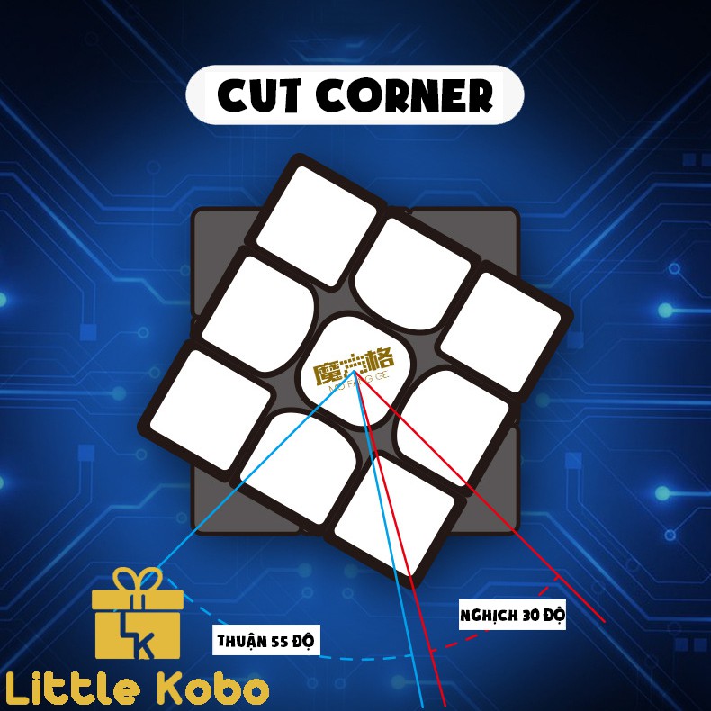 [HCM]Rubik 3x3 Nam Châm QiYi Thunderclap V3 M Rubik 3 Tầng