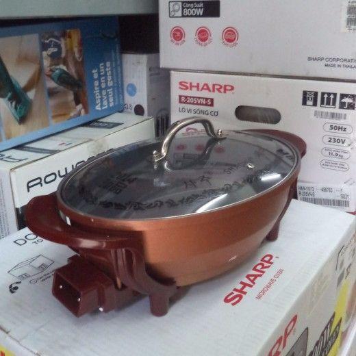 CHẢO LẨU CÁ SHACHU CS-E CÓ VỈ HẤP NEW
