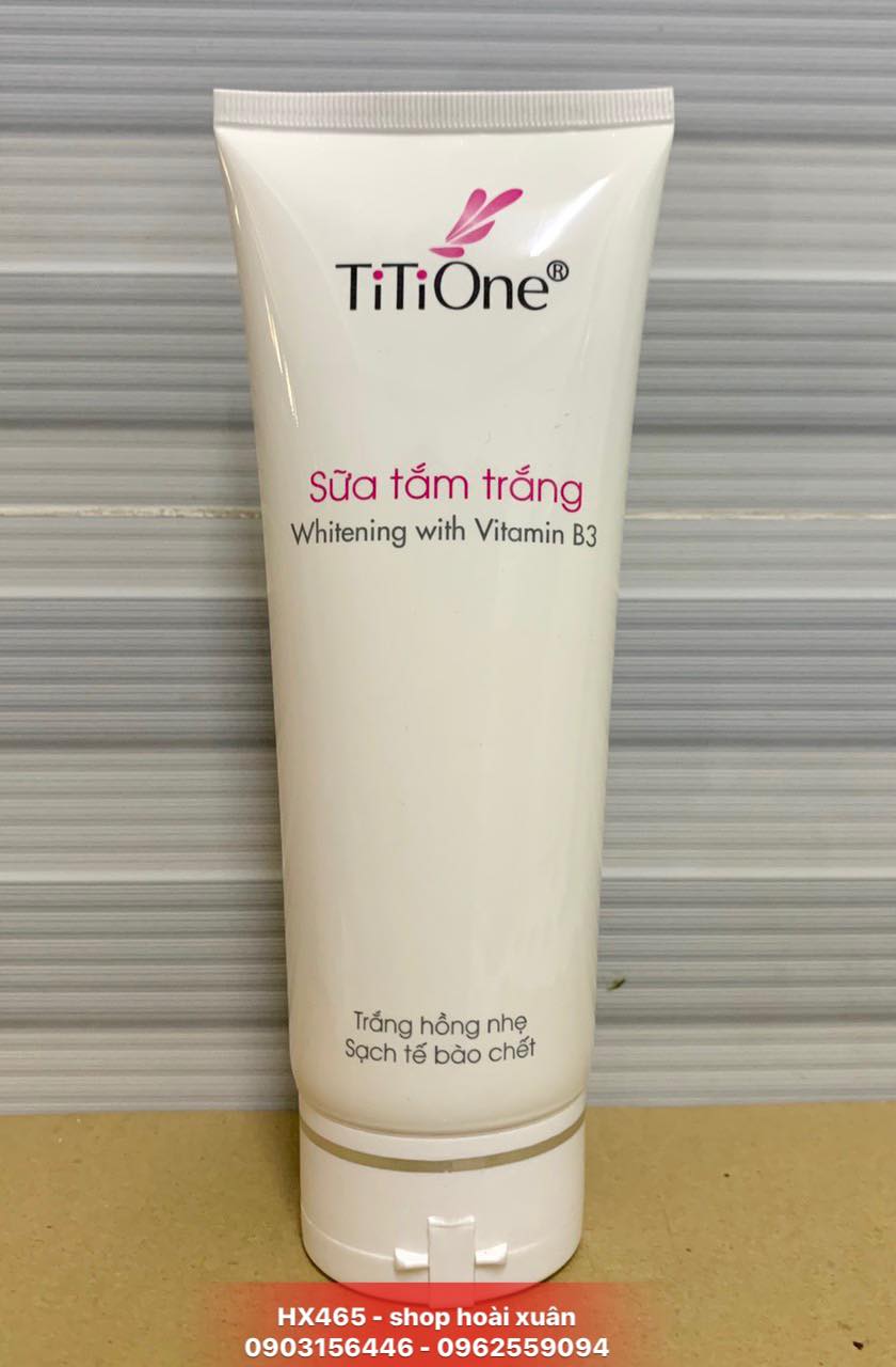 [HCM]Sữa tắm trắng hồng da titione - HX465