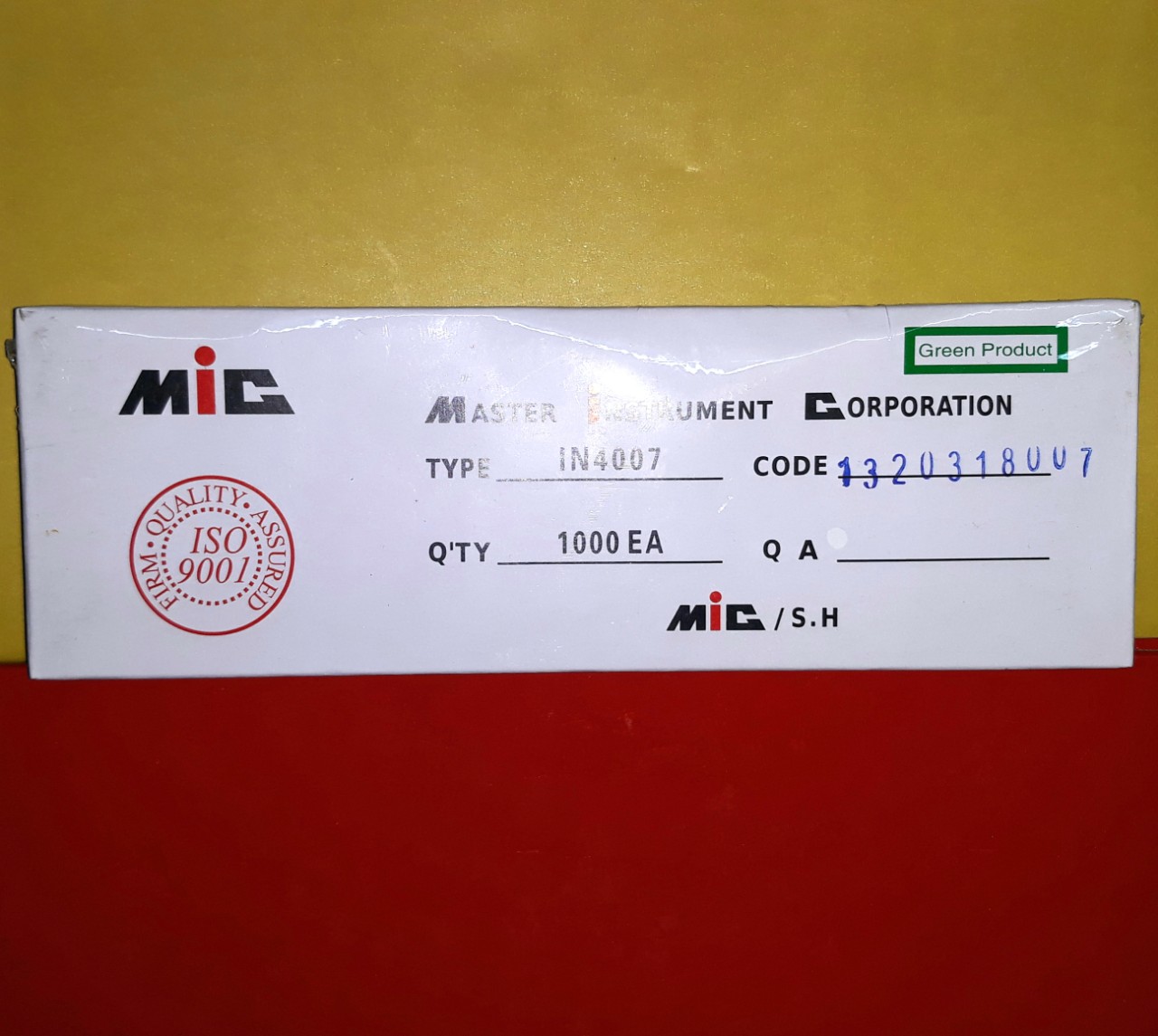DIOT chỉnh lưu 1N4007 – 1A/1000V, ( Mã 129 )