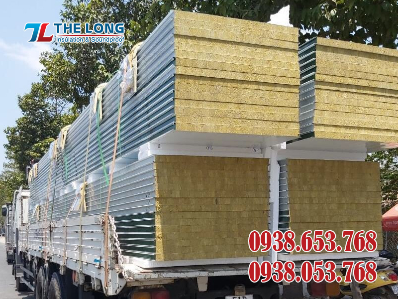 Tấm Panel RockWool chống cháy