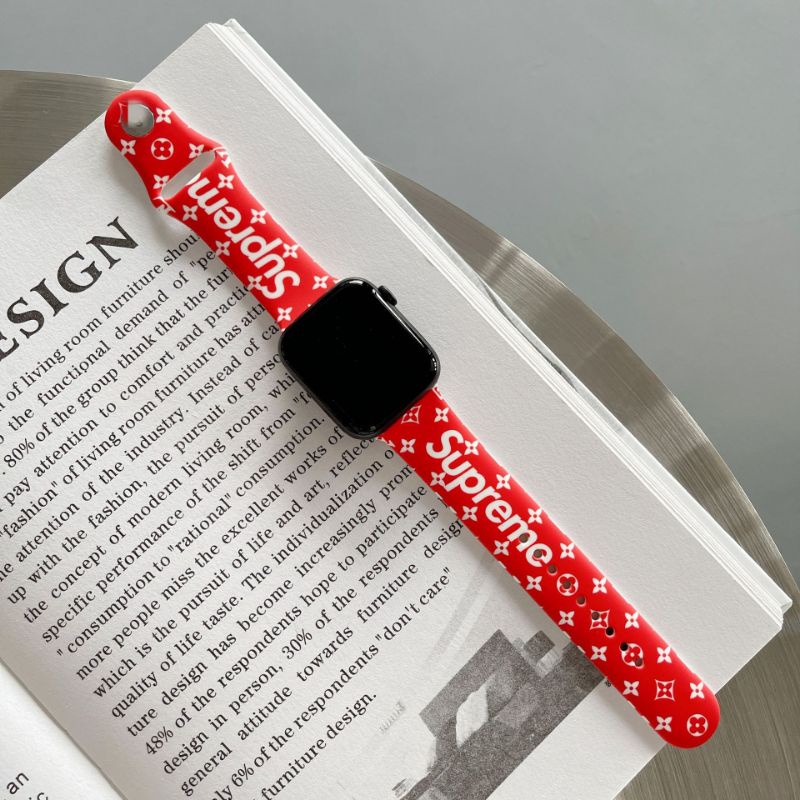 Dây đeo apple watch Supreme