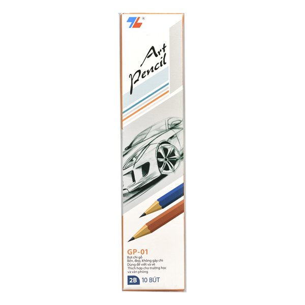 Bút Chì Thiên Long 2B GP-01/GP-03/TP-GP021 (Hộp 10 Bút)