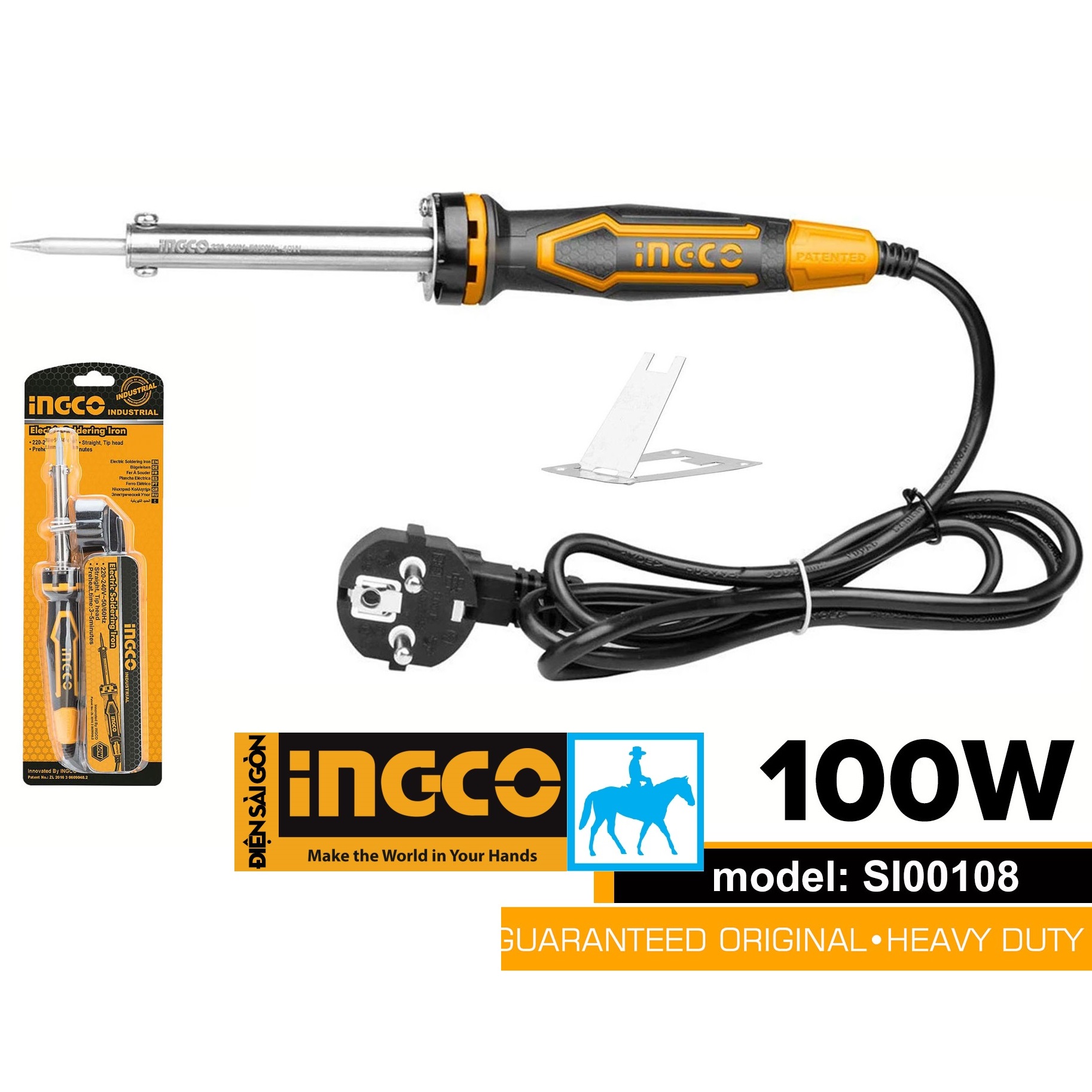 Mỏ Hàn Chì 100W Electric Soldering Iron INGCO SI00108