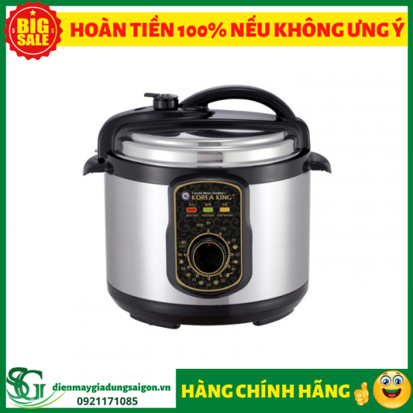 [HCM]NỒI ÁP SUẤT KOREA KING KPRC-6008M