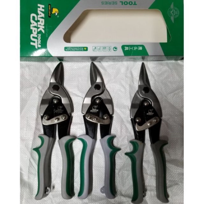 Kéo cắt tôn Hark Caput size 10" 250mm ( thẳng, cong trái, cong phải )