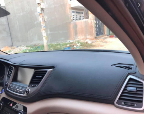 Thảm Taplo da vân Carbon cao cấp xe HONDA CITY 2015 - 2017