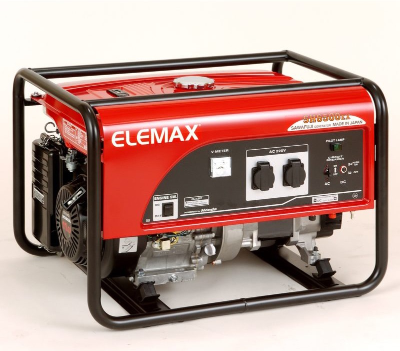 Máy Phát Điện Chạy Xăng 5KVA Elemax SH6500EXS