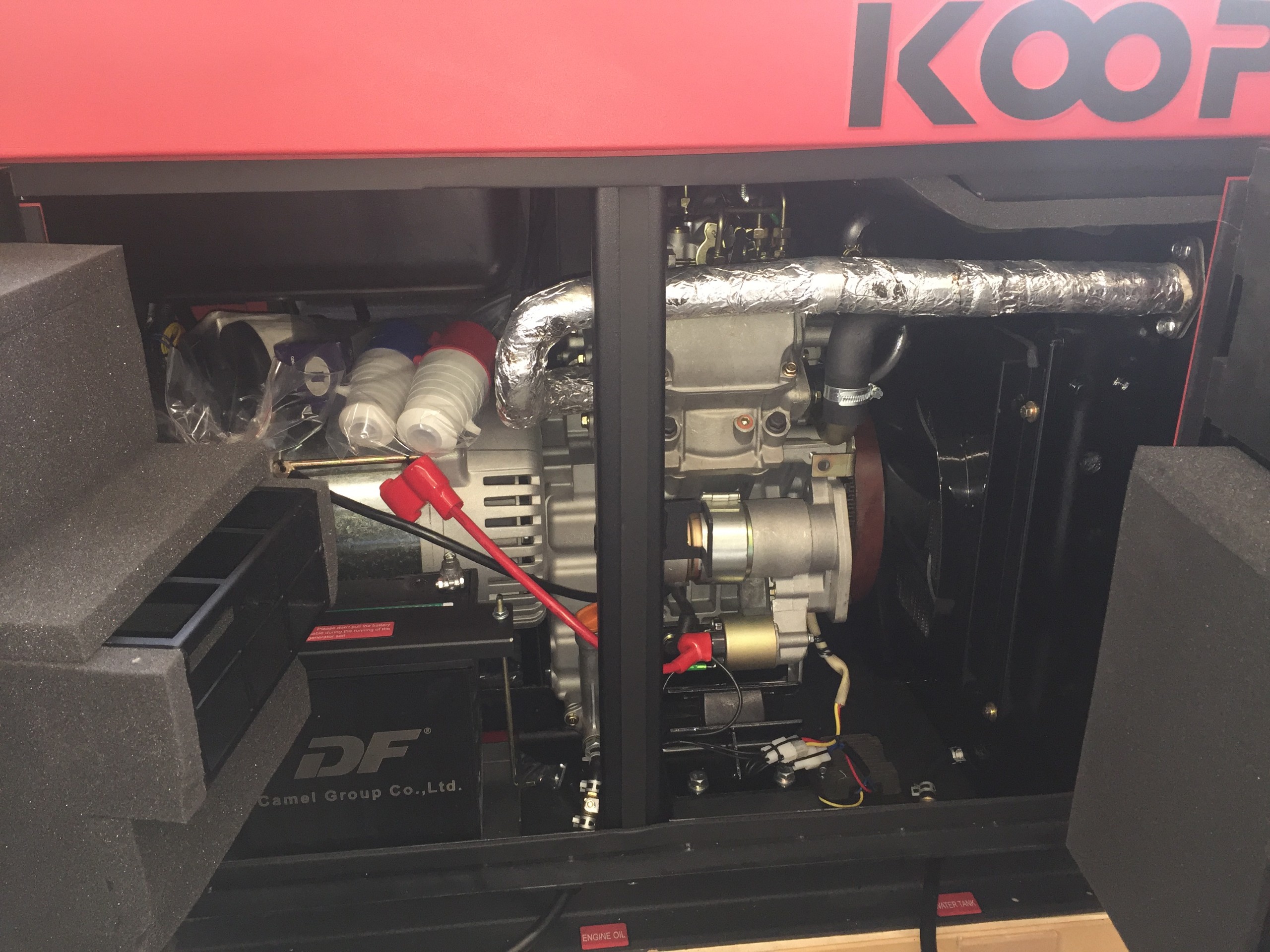 Máy Phát Điện Chạy Dầu 9kVA Koop KDF12000Q