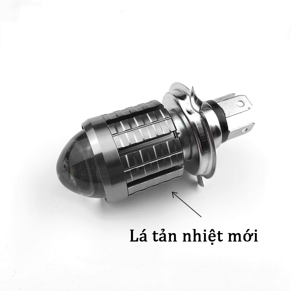 [HCM]Đèn Pha Bi Cầu Có Cos Pha Chân H4 [ Vàng - Trắng ]