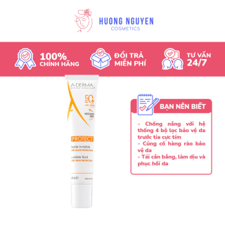 Kem Chống Nắng A-Derma Protect Fluide Invisible SPF50+ 40ml thumbnail