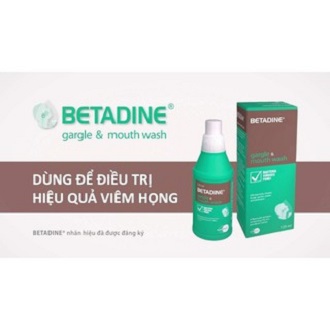 Nước Súc Miệng/ Xịt họng BETADINE