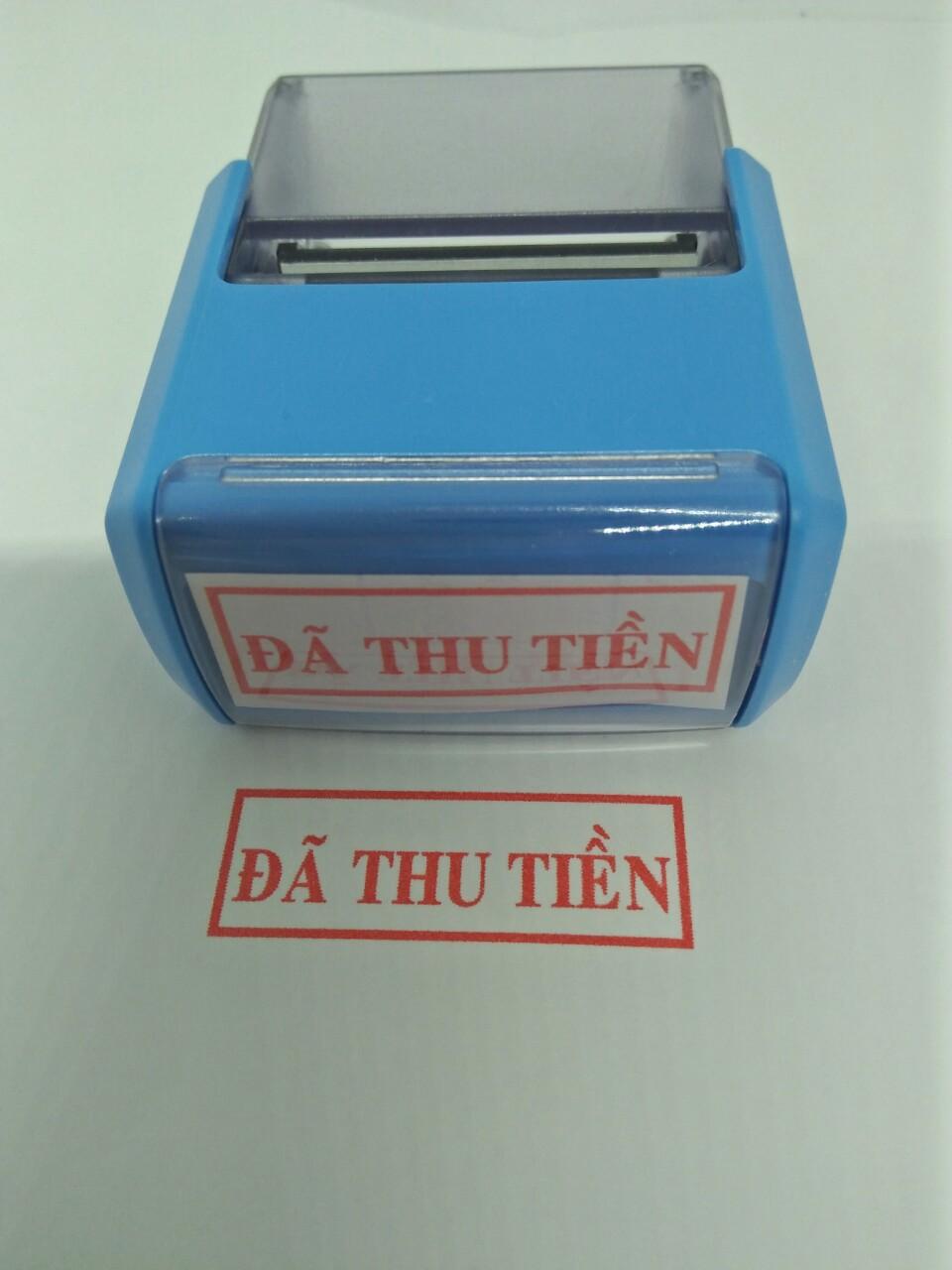 Con Dấu Đã Thu Tiền ( màu đỏ)