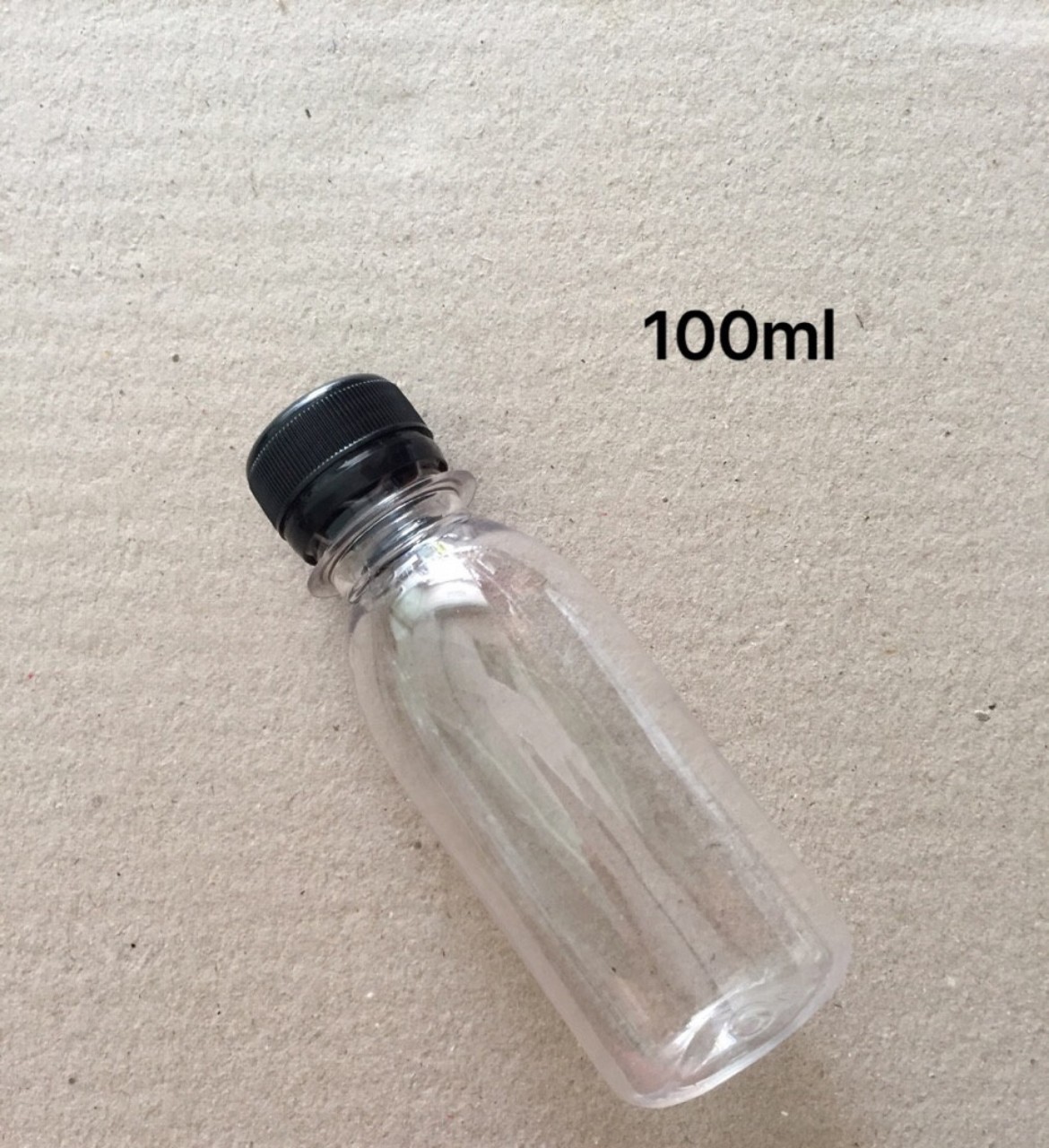 100 Chai Nhựa PET Tròn/Vuông 120ml