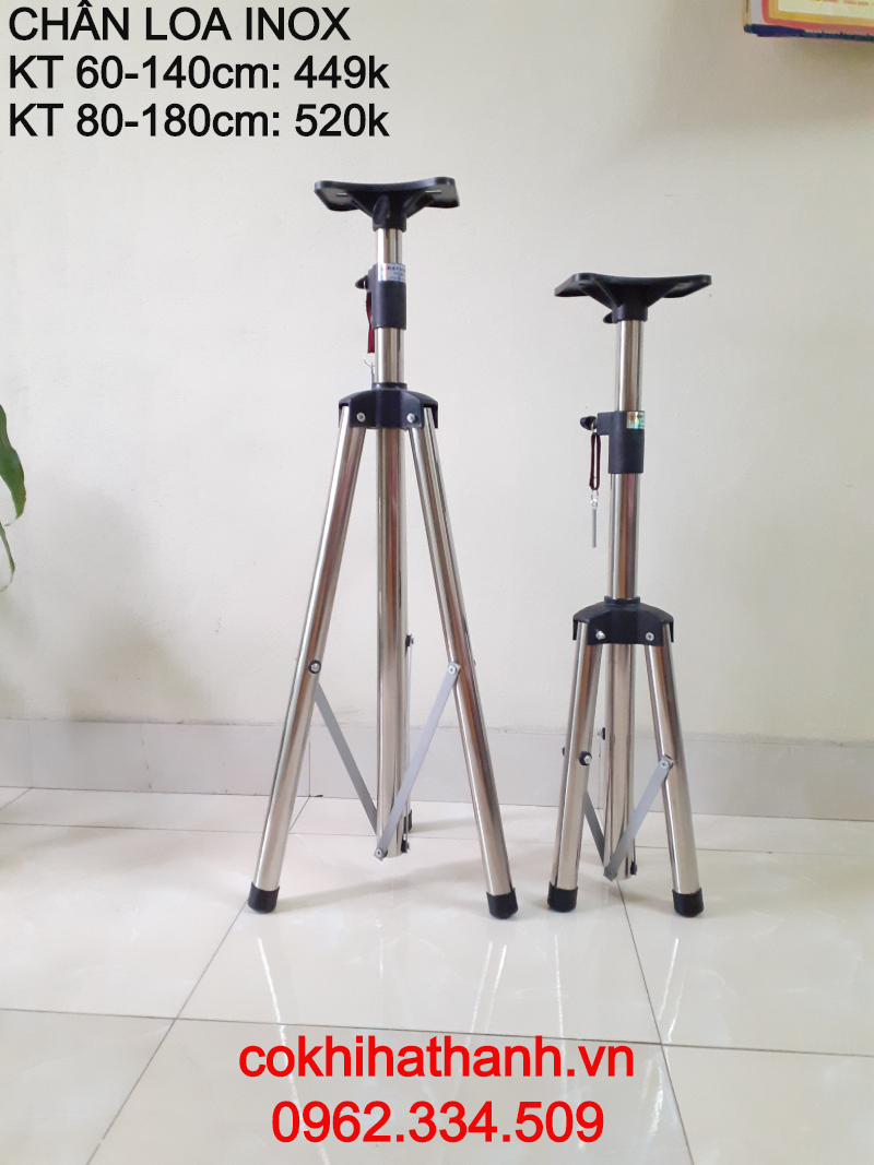 CHÂN LOA INOX HÀNG CAO CẤP (2 CHIẾC 80-180CM)