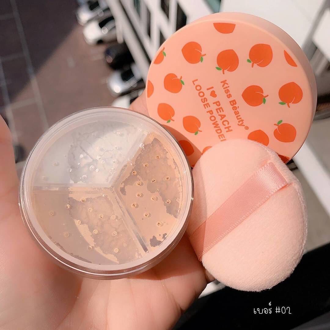 Phấn phủ dạng bột KISS BEAUTY