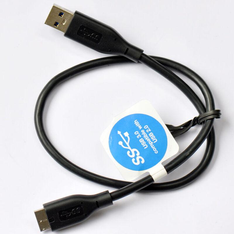 Cáp USB 3.0 cho ổ cứng di động 47Cm - Dây USB AM sang Micro BM