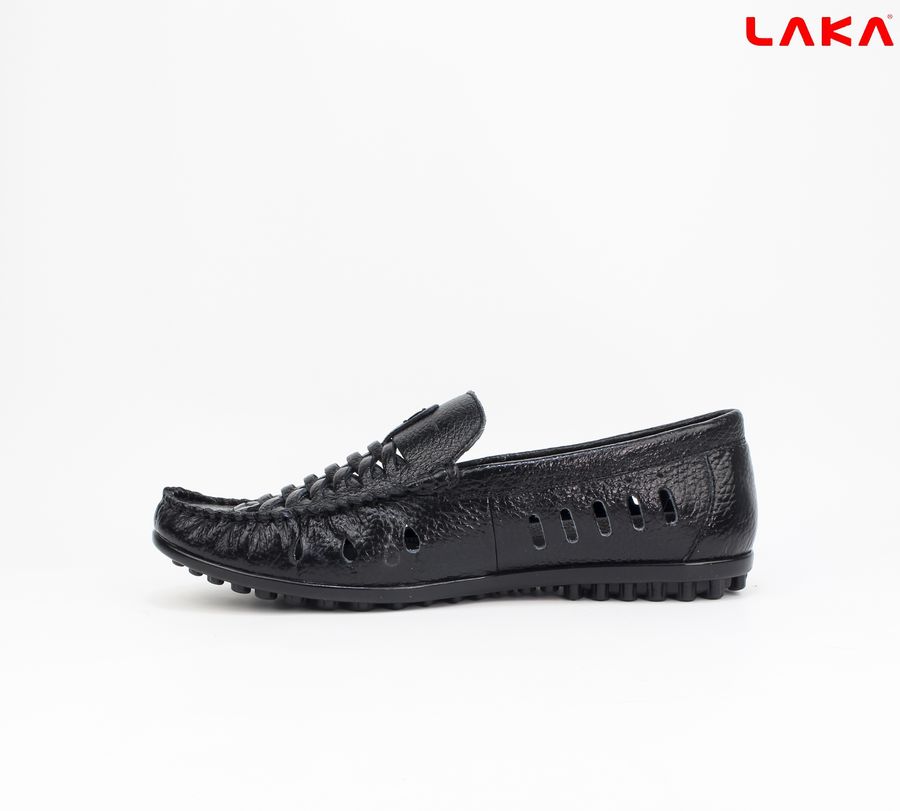 Giày lười nam da bò thật LAKA 110