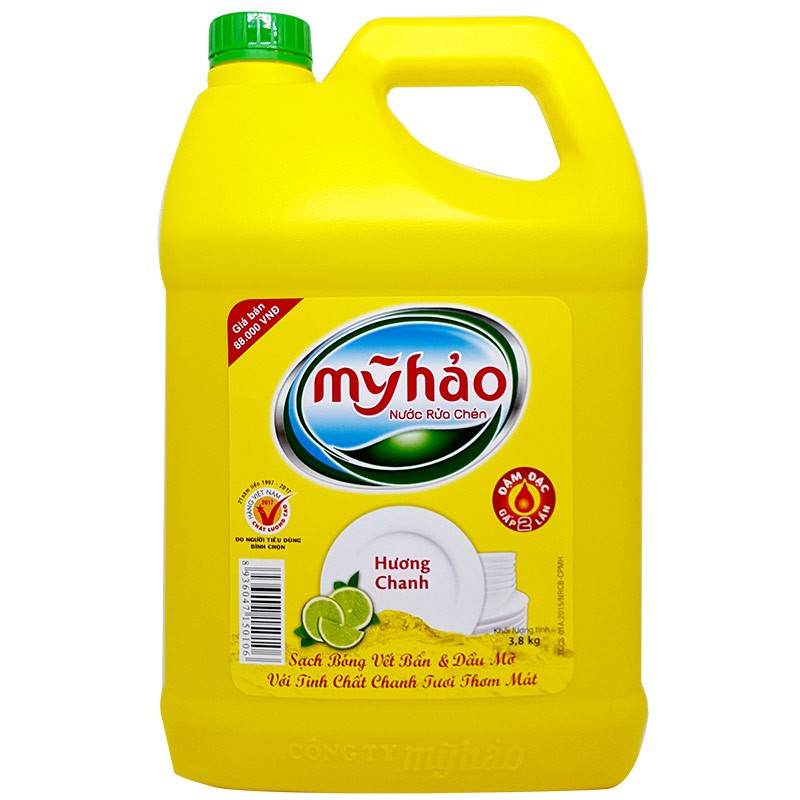 Nước rửa bát ( chén ) mỹ hảo can 3.8kg