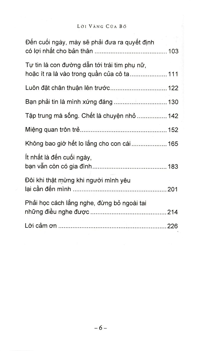 Sách-Lời vàng của bố