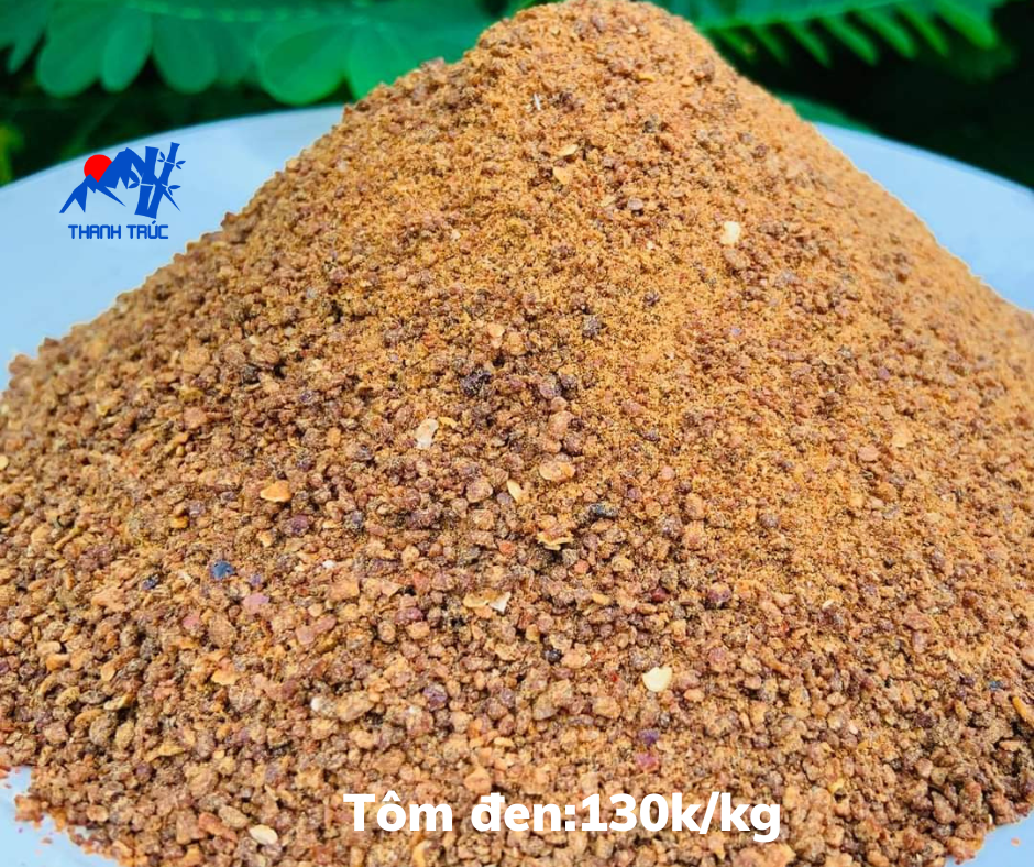 (Hủ 300gr)Muối Tôm Đen Xike-Thanh Trúc