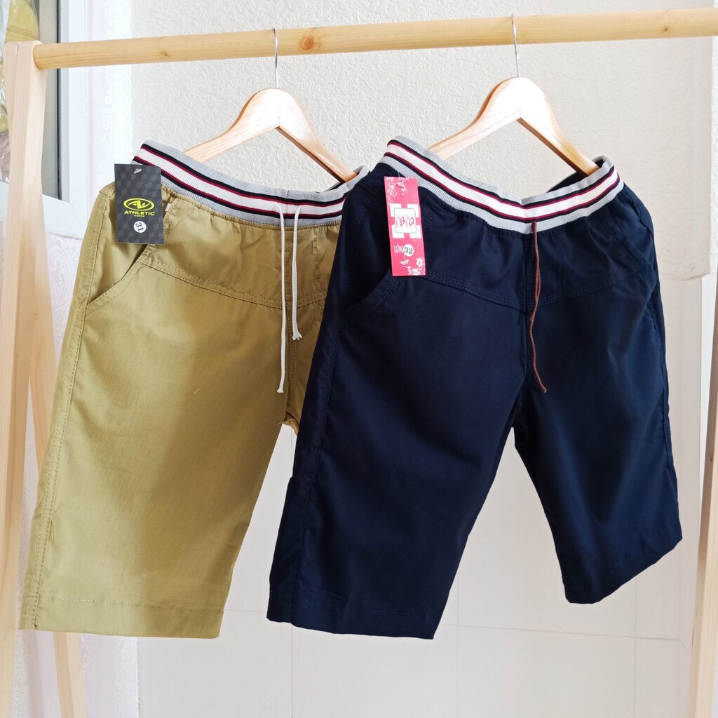 [HCM]Quần short kaki lưng thun cao cấp TH