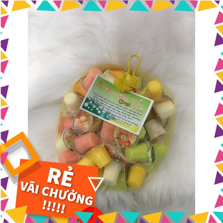 THẠCH SỮA CHUA {TÚI LƯỚI 900G} ĐỨC HẠNH [ NGON HẾT SẢY]