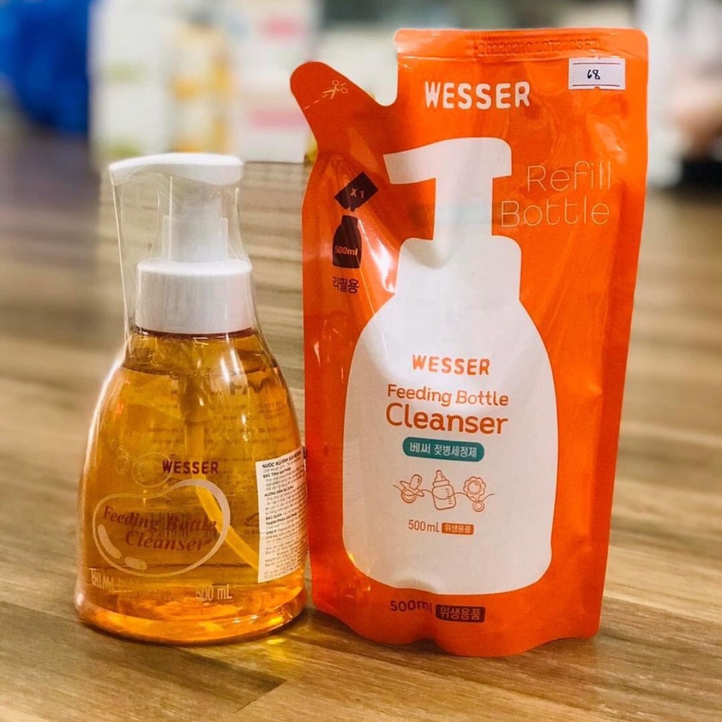 Nước rửa bình Wesser