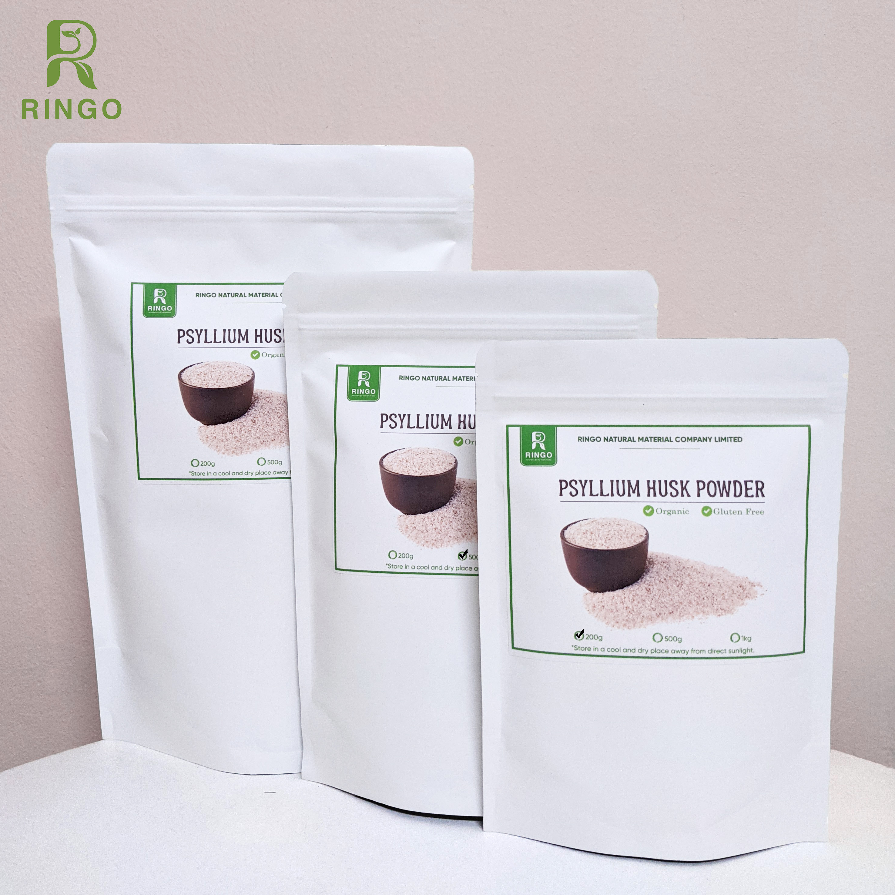 Bột Vỏ Hạt Mã Đề (Nguyên chất/Keto/LowCab) - Psyllium Husk Powder