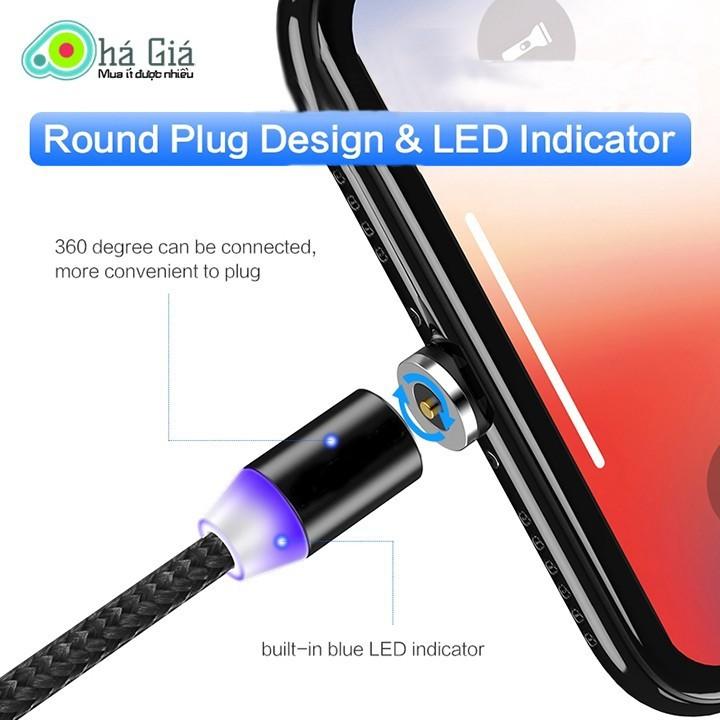Cáp Sạc Từ Nam Châm Hít Giá Rẻ